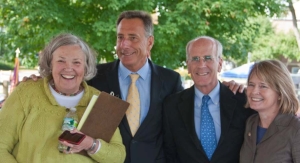 Nancy presided over Norwich's 250th Anniversary Celebration in September, 20122. Pictured here with Governor Shumlin, Rep. Peter Welsh and then State Rep. Margaret Cheney.