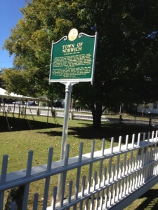 historic marker sign